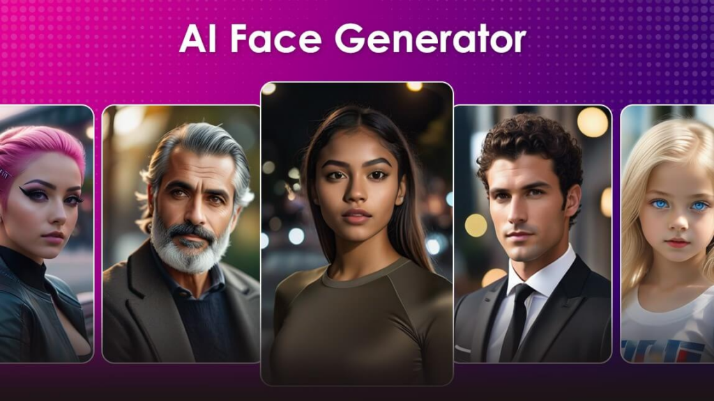 AI face generator 